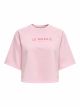 ONLCORA S/S PRINT O-NECK UB SWT