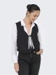 ONLJAKIRI LINEN S/L EMB VEST PTM