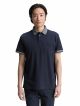 detailed printed polo
