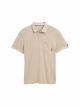 detailed printed polo