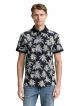 allover printed polo