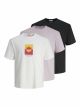 JORMARBELLA BRANDING TEE SS CREW 3P