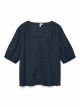 VMDAHLIA S/S V-NECK SHIRT WVN BTQ