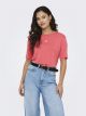 JDYMILA S/S O-NECK TOP JRS