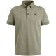 Short sleeve polo fine pique aop