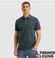 Short sleeve polo pique garment dy