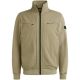 Zip jacket interlock mix nylon