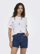 ONLRITA S/S FLOWER TOP BOX JRS