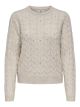 JDYCARMEN L/S O-NECK PEARL PULLOVER