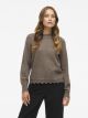 VINIKOLINA O-NECK L/S KNIT TOP - NO