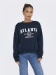 ONLSWEAT LIFE L/S CREW O.SIZE STATE