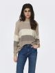 ONLATIA L/S STRIPE PULLOVER KNT NOO
