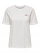 ONLLEA LIFE S/S EMB. TOP CS JRS