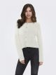 ONLPETRA LS PEARL O-NECK CARDI CC K