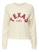 ONLKATIA LS TEXT O-NECK CC KNT