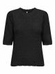 ONLKATIA SS STRUCTURE O-NECK CC KNT