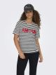 ONLKIKO LIFE S/S O-NECK TERRY TOP C