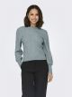 ONLKATIA LS STRUCT PUFF O-NECK CC K