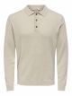 ONSLOUI REG 12 LS MEL POLO KNIT