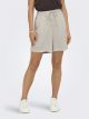 ONLSIESTA MW PULL-UP LIN BL SHORTS