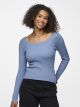 PCMIRA LS U-NECK KNIT NOOS BC