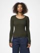 PCMIRA LS U-NECK KNIT NOOS BC