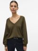 VMHALI LS V-NECK TOP JRS GA BOO