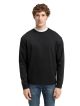 structured crewneck sweatshirt