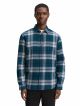 relaxed checked shirt