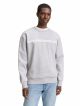 Printed crewneck sweater