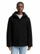 hooded technical jacket
