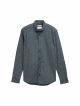 fitted printed stretch shirt
