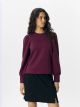 OBJANDREA RE L/S O-NECK TOP NOOS