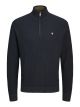 JPRBLUREX KNIT HALF ZIP LN