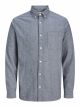 JPRBLUBROOK TWILL SOLID L/S SHIRT L