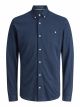 JPRBLUBLAKE PIQUE DETAIL L/S SHIRT