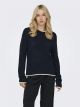 JDYEVIE L/S ON CONTRAST PULLOVER KN