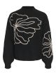 JDYJELLA L/S FLOWER PULLOVER KNT NO