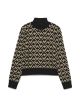 VMARIA ART LS HIGH-NECK PULLOVER GA