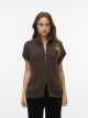 VMSALTY HIGHNECK ZIPPER VEST