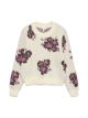 VMPOILU FLOWER LS O-NECK PULLOVER B