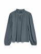 VMANI LS FRILL TOP WVN GA