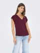 ONLFREE S/S MODAL V-NECK TOP JRS NO