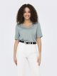 ONLELISE S/S V-NECK TOP JRS