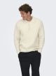 ONSDALE LIFE RLX LS POLO KNIT