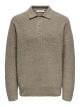 ONSDALE LIFE RLX LS POLO KNIT