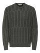 ONSFILL RLX LS CABEL CREW KNIT
