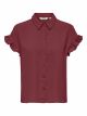 ONLMETTE LIFE SS FRILL SHIRT WVN CS