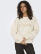 ONLBEST L/S PRINT CREW NECK SWT