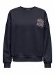 ONLRILLO L/S BOXY O-NECK CS SWT